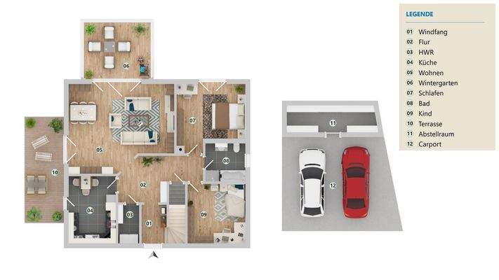 Grundriss EG (Abb. ähnlich)