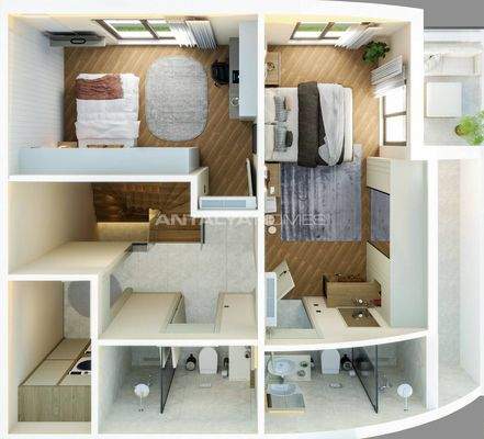 Spacious Apartments near Amenities in Antalya Lara