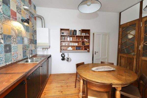 Küche und Essbereich