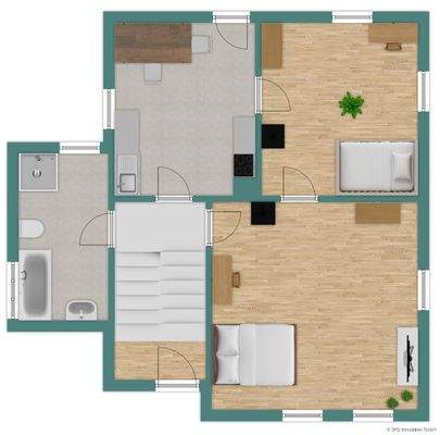 Grundriss Skizze Erdgeschoss