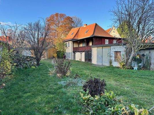 Garten und Gartenhaus