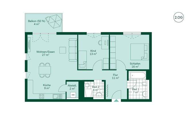 Eigentumswohnung Grundriss