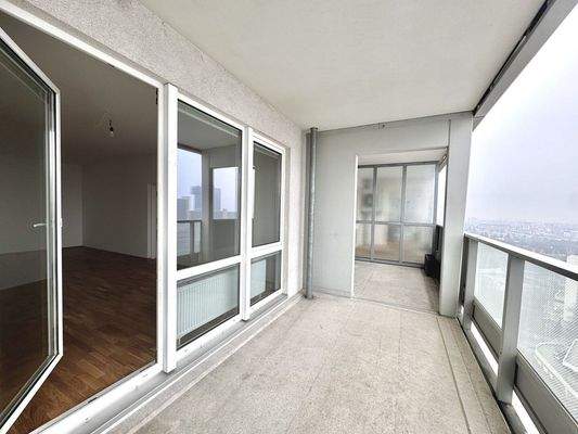 Loggia Bereich Wohnzimmer