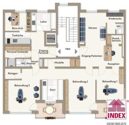 Grundriss Beispiel Praxis