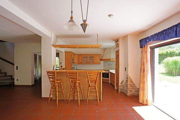 offene Küche mit Bar