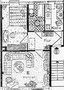 Wohnungsgrundriss