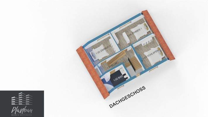 Grundriss Dachgeschoss