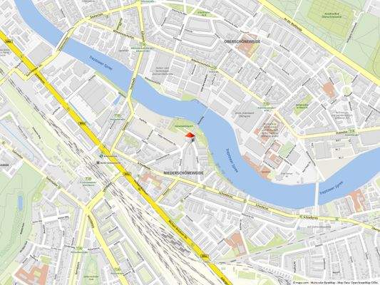 Geolyzer Kartenausschnitt