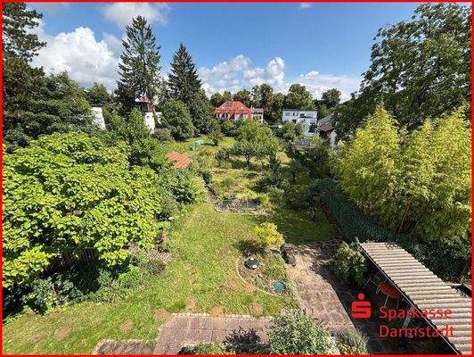 Blick von Vorderhaus