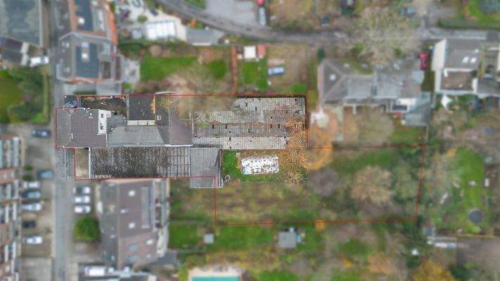 Drohnenaufnahme Baugrundstück