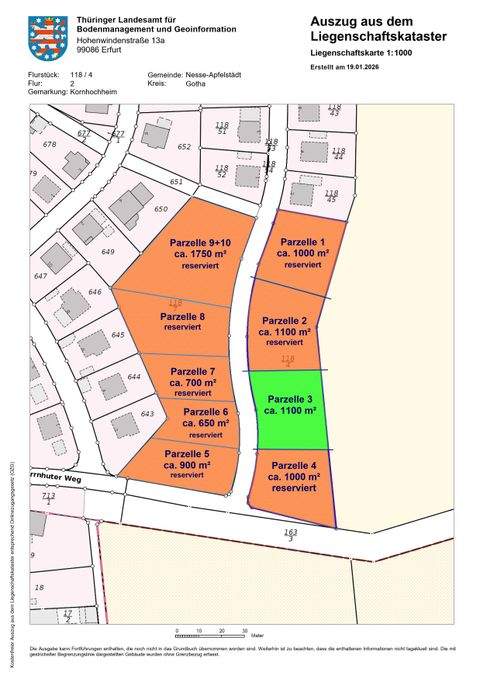 Nesse-Apfelstädt Grundstücke, Nesse-Apfelstädt Grundstück kaufen