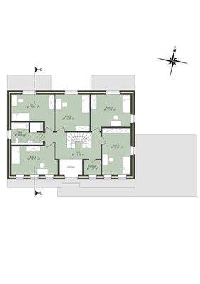 Grundriss OG Wohnhaus 