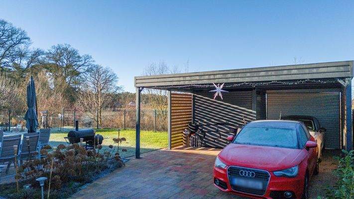 Doppel-Carport