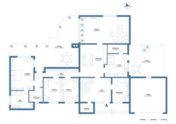 Grundriss Erdgeschoss