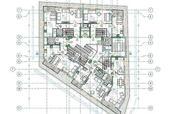 City and Mountain-View Apartments in the Center of Alanya Antalya