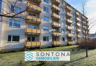 Ansicht hinten mit Balkonen