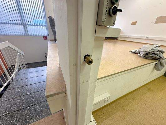 Ausstattung mit Druckluft