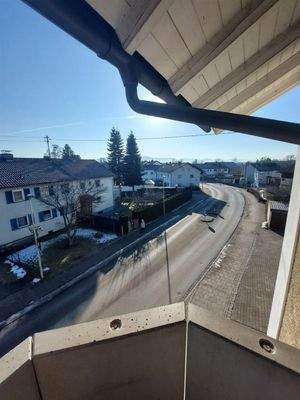 Weitblick vom Balkon aus 