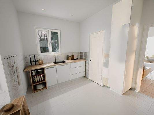 Küche Erdgeschoss Renovierungsvorschlag