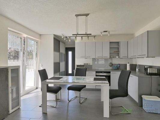 Blick in den Küchenbereich