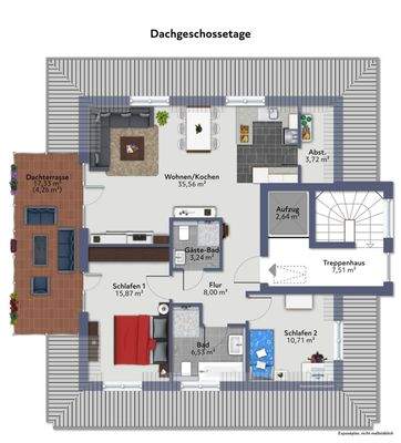 großzügige Wohnung mit Lift!