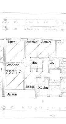Grundriss Wohnung