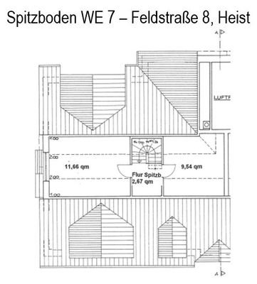 Grundriss Galerie bzw SpiBo WE 7 