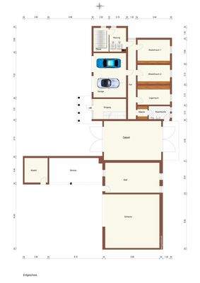 EG Hinterhaus + Scheune