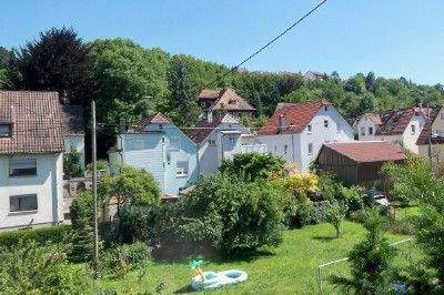 Aussicht vom Balkon ( Sommerbild )