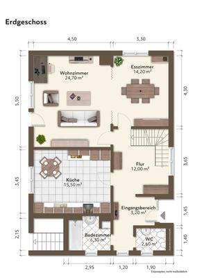 Grundriss Erdgeschoss