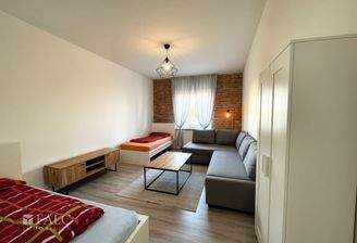 Einrichtungsvorschlag Schlafzimmer/Kinderzimmer (KI generiert)