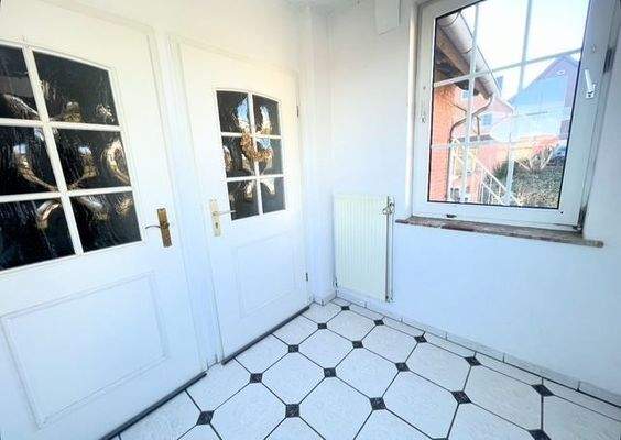 Eingangsbereich Windfang