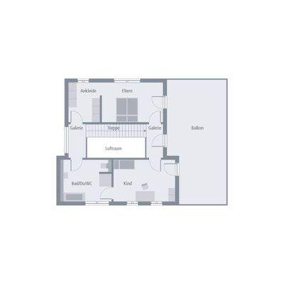 Grundriss Obergeschoss