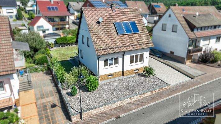 Luftbild Straßenansicht