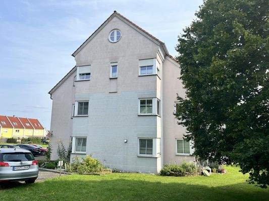 Nordansicht der Wohnanlage