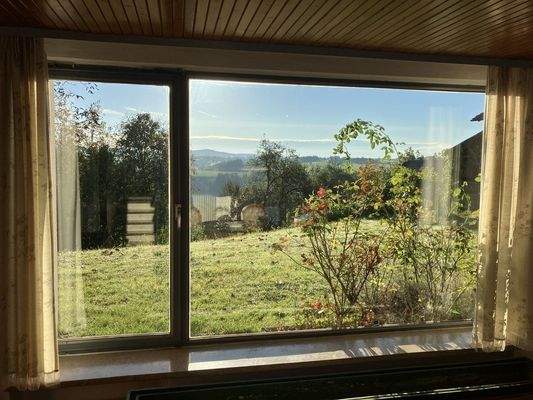 Blick zum Sonnenaufgang