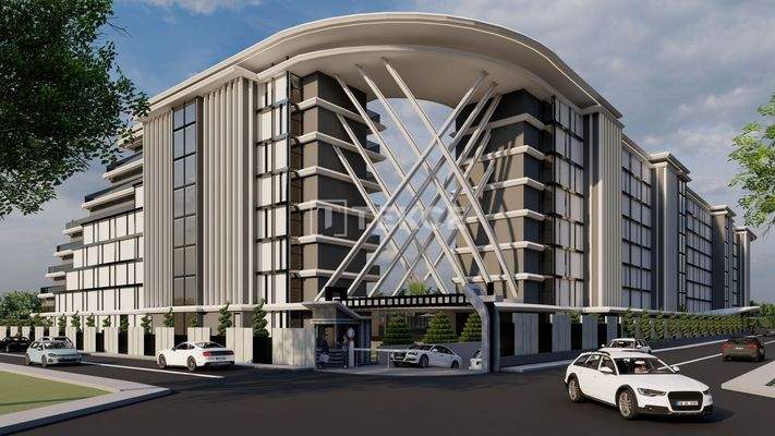 Sea and Mountain View Apartments in Antalya Altintas