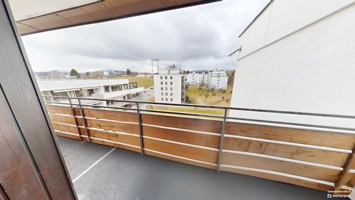 Großer Balkon