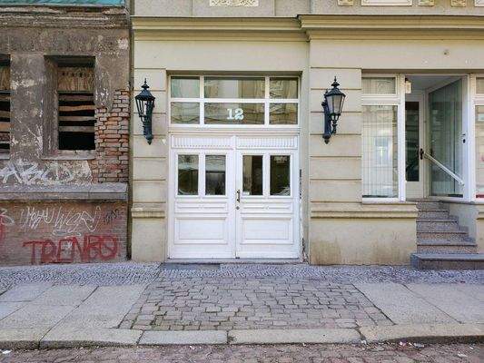 Streiberstraße 12 Hauseingang