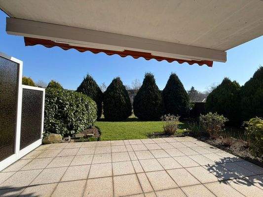 Terrasse Wohnung EG