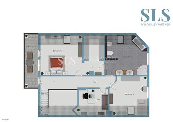 Grundriss Obergeschoss