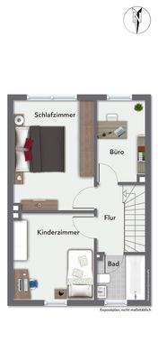 Grundriss Obergeschoss