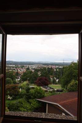 Blick aus dem Fenster
