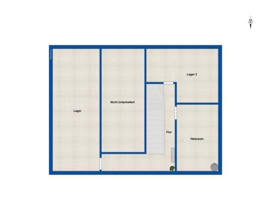 Grundriss Kellergeschoss 