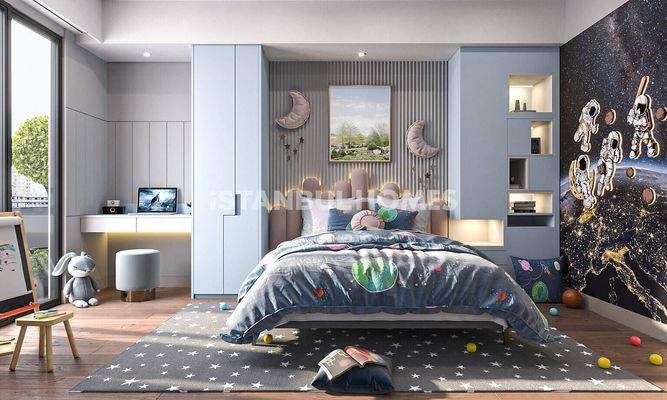 Flats 400 Meters from Metro in Kağıthane İstanbul