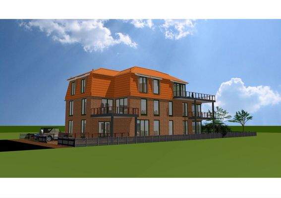 Nord- / Westansicht Straße 