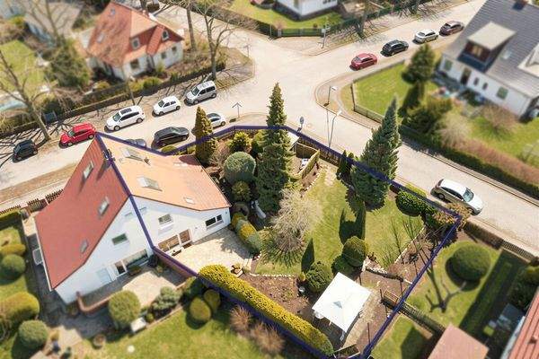 Grundstück Luftansicht