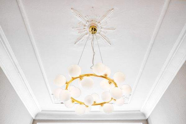 Originale Stuckdecke