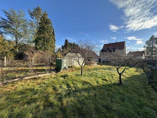 Hinterer Teil des Gartens