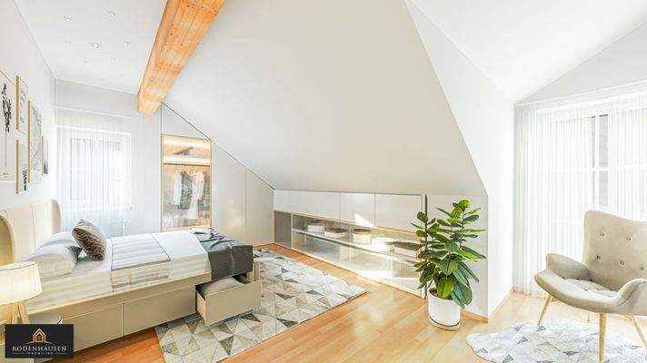 Visualisierung Schlafzimmer